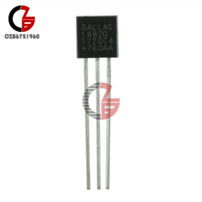 5/10/20/50PCS DS18B20 TO-92 9-12bit Dallas Temperature Sensor Thermometer Sensor