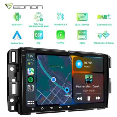 Eonon GMA12S Android 13 6+64 8'' Car Stereo GPS For GMC Chevy Yukon Sierra Acadia