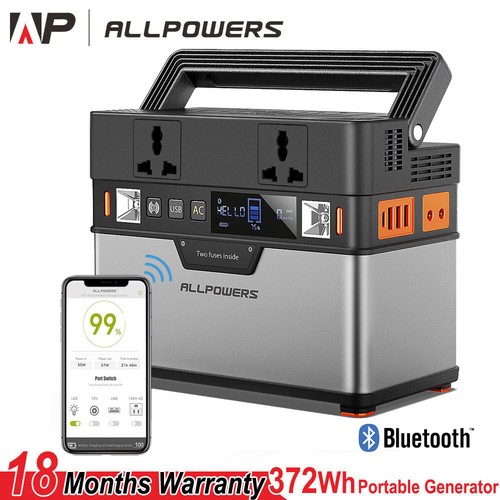 Купить Генераторы Allpowers APSS005 372Wh QI Solar Portable Power