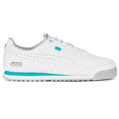 

Puma Mapf1 Roma Via Perf Мужские белые кроссовки на шнуровке Повседневная обувь 30771501, Белый, Puma Mapf1 Roma Via Perf Lace Up