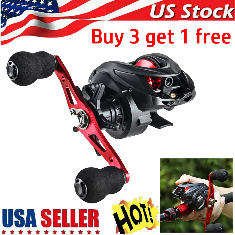 13+1BB Spinning Fishing Baitcasting Reel 6.3:1 Freshwater Saltwater Right Left