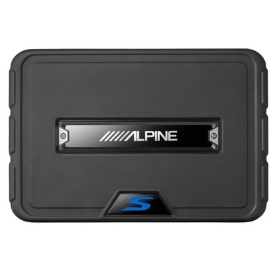 Alpine SS-SB10 10'' S-Series Shallow Sealed Downward-Firing Subwoofer Enclosure