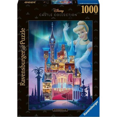 Ravensburger,  Disney Castle Cinderella 1000 Piece Puzzle