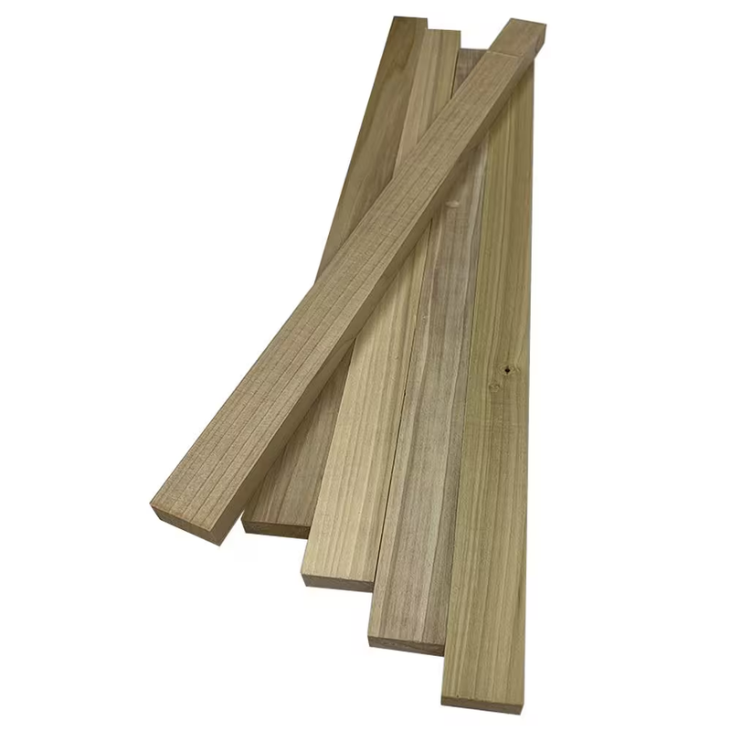Poplar Hobby Board S4S 1/2 In X 2 In X 3 Ft Hardwood Craft Lumber 5 Pack