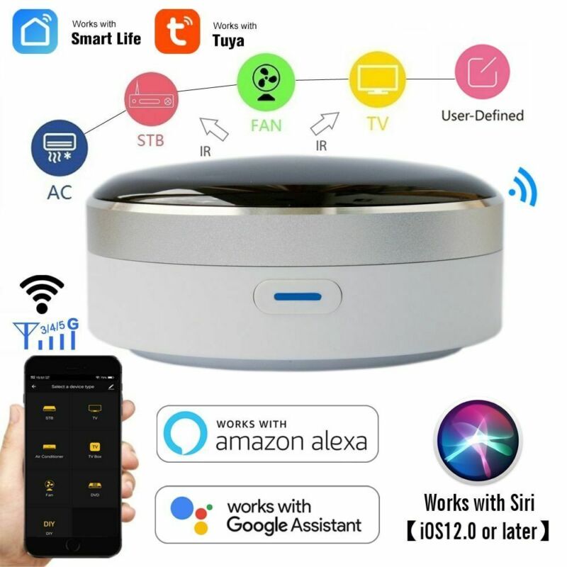 Home Switch Automation Voice Control WiFi Infrared IR Intelligent Controller