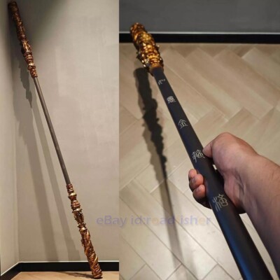 HCMY Black Myth Wukong Jin Gu Bang Metal 1/1 Life Size Figure Model Gift INSTOCK