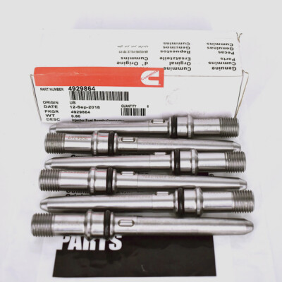 6pcs OEM INJECTOR CONNECTOR TUBES for DODGE CUMMINS DIESEL 5.9L 6.7L 4929864