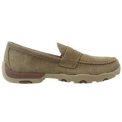 

Twisted X Driving Moccasin Loafers Мужская серая повседневная обувь MDMS004, Grey, Twisted X Driving Moccasin Loafers