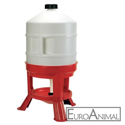 Automatische Geflügeltränke 30 Liter Hühnertränke  mit Trinkteller Gänse Enten