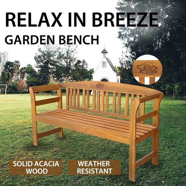 Solid Wood Garden Bench for sale in UK View 46 bargains
