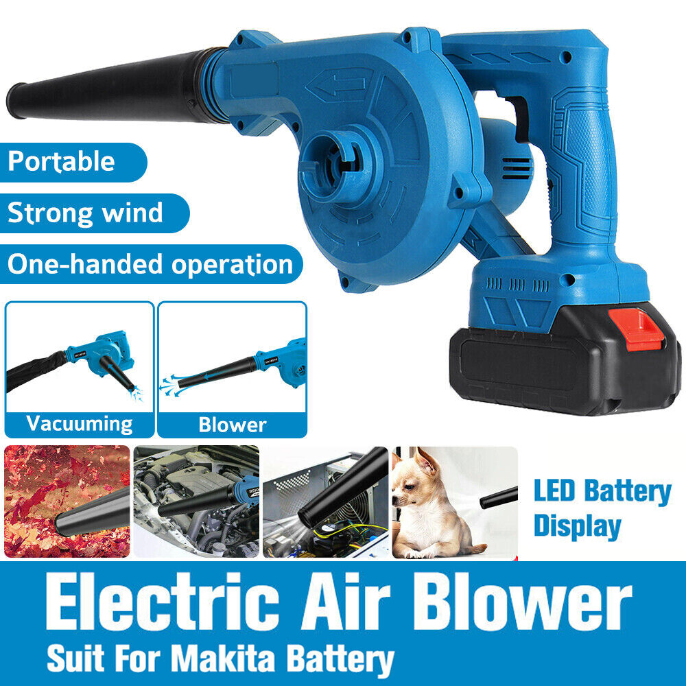 Air Vacuum Snow Dust Sweeper With Battery And Charger