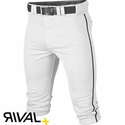 Easton Adult Men's Rival + Piped Knicker Baseball Pants, Short Pants, A167162