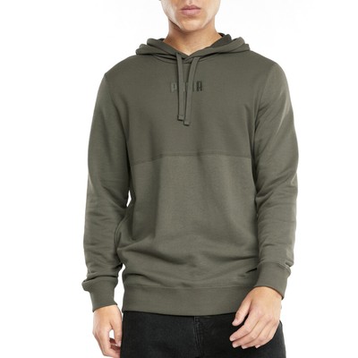 Мужская повседневная верхняя одежда Puma Modern Basics с капюшоном зеленого цвета 589348-44