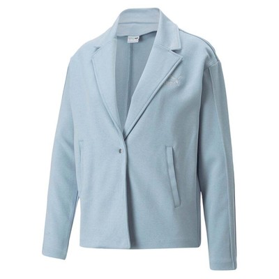 

Puma T7 Blazer Jacket Womens Size  Повседневная спортивная верхняя одежда 67164579, Синий, Puma T7 Blazer Jacket