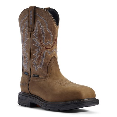 

Мужские ботинки Ariat Workhog XT с широким квадратным носком H2O Carbon, Distressed brown/brown