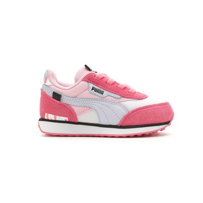 Кроссовки для маленьких девочек Puma Future Rider Nail Glam, размер 4 М, Повседневная обувь 390257