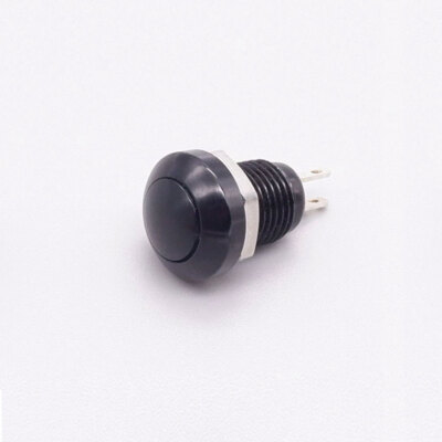 1Pc Universal 8mm Mini 2Pin Metal Momentary Push Button  Switch Waterproof