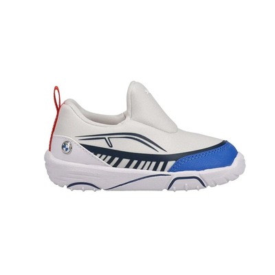

Puma Bmw Mms Bao Kart Слипоны для мальчиков Белые кроссовки Повседневная обувь 307242-02, Белый, Puma Bmw Mms Bao Kart Slip On Kids
