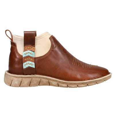 

Женские коричневые повседневные ботинки Tony Lama Dezi Sunset Pull On Booties TLC501L, Коричневый, Tony Lama Dezi Sunset Pull On Booties