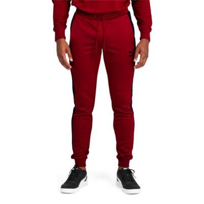 

Мужские спортивные штаны Puma Nyc T7 красные повседневные спортивные штаны 586529-50, Красный, Puma Nyc T7 Track Pants