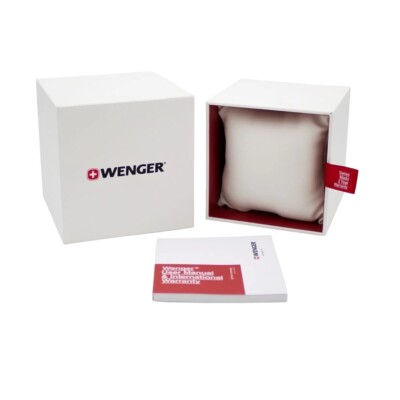 Pre-owned Wenger Swiss Army Men's 01.0643.119 Seaforce Blue Dial Chronograph Watch 43mm