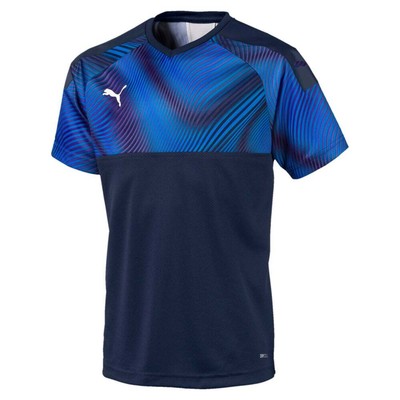 

Puma Cup V Neck Short Sleeve Soccer Jersey Youth Boys Blue 703774-06, Синий, Puma Cup V Neck Short Sleeve Soccer Jersey Youth