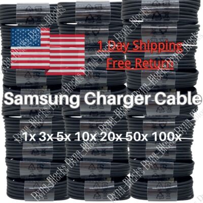 Wholesale Bulk USB C Type C Fast Charger Cable Adapter Cord For Android Samsung