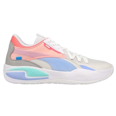 

Мужские белые кроссовки Puma Court Rider Twofold Повседневная обувь 195658-02, Белый, Puma Court Rider Twofold
