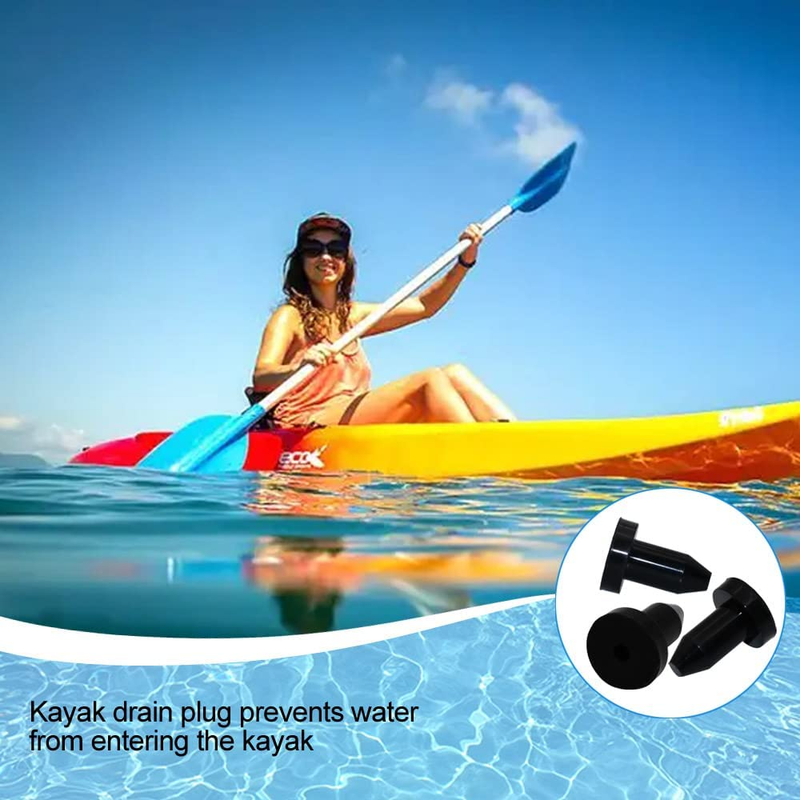 Kayak Drain Plug (1/2 Inch Diameter) Silicone Scupper Plugs Kits Drain