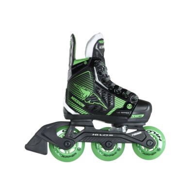 Детские роликовые коньки BAUER Hockey Mission Lil Ripper с регулируемой посадкой, возраст 4-6 лет, Размер 11-1