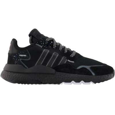 

Adidas Nite Jogger Мужские черные кроссовки Повседневная обувь FV8027, Черный, adidas Nite Jogger