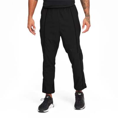 

Puma First Mile X Mono Texture Training Pants Мужские черные повседневные спортивные штаны, Черный, Puma First Mile X Mono Texture Training Pants