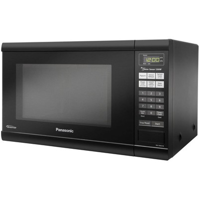 Panasonic 1.2 Cu. Ft. Microwave Oven in Black with Inverter...