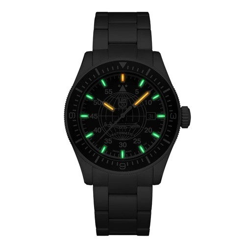 Pre-owned Luminox Brand Men's  Constellation Automatic Steel Pilot Watch Xa.9601.m