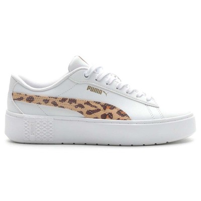 

Женские белые кроссовки Puma Smash Platform, повседневная обувь 389010-01, Белый, Puma Smash Platform
