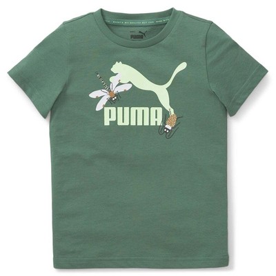 

Puma Small World Prime Logo Футболка с круглым вырезом и короткими рукавами для мальчиков, размер  Ca, Зеленый, Puma Small World Prime Logo Crew Neck Short Sleeve TShirt Youth
