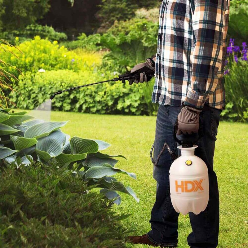 New 1 Gallon Pump Garden Sprayer Multi Purpose Best Heavy Duty Handle Adjustable