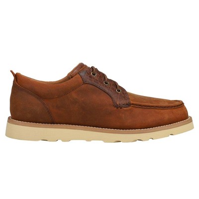 

Обувь Wrangler Rugged Wedge Oxford Work Мужская коричневая рабочая защитная обувь KMQ0003, Коричневый, Wrangler Footwear Rugged Wedge Oxford Work
