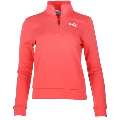 

Женская толстовка с круглым вырезом Puma Ess+ Half Zip, размер  84847235, Оранжевый