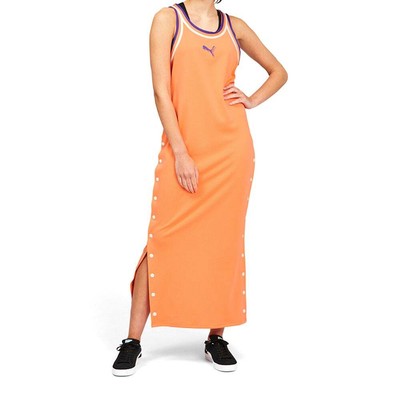 

Платье-футболка без рукавов из джерси Puma Desert Sky, женское, размер , повседневное, 53623301, Оранжевый