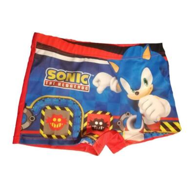 Badeshorts mit Motiv ''Sonic the Hedgehog'' | Blau