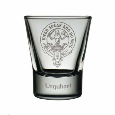 Art Pewter Lindsay Clan Crest Dram Glas TOT-C42
