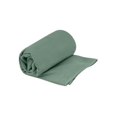 Drylite Towel X-Small Sage Green Luxuriously Soft Microfiber Quick Drying