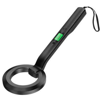 Handheld Metal Detector LCD Display Vibration Detection High Sensitivity Scanner