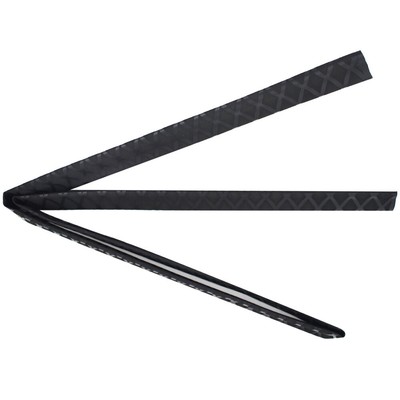 Black Heat Shrinkable Wrap Tubing Flat Width 41mm For Rod Grips Durable 64'' USA
