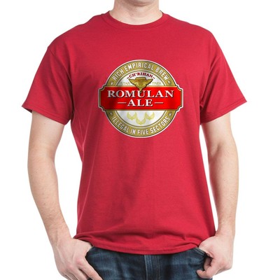 CafePress STAR TREK: Romulan Ale Dark T Shirt 100% Cotton T-Shirt (601837723)