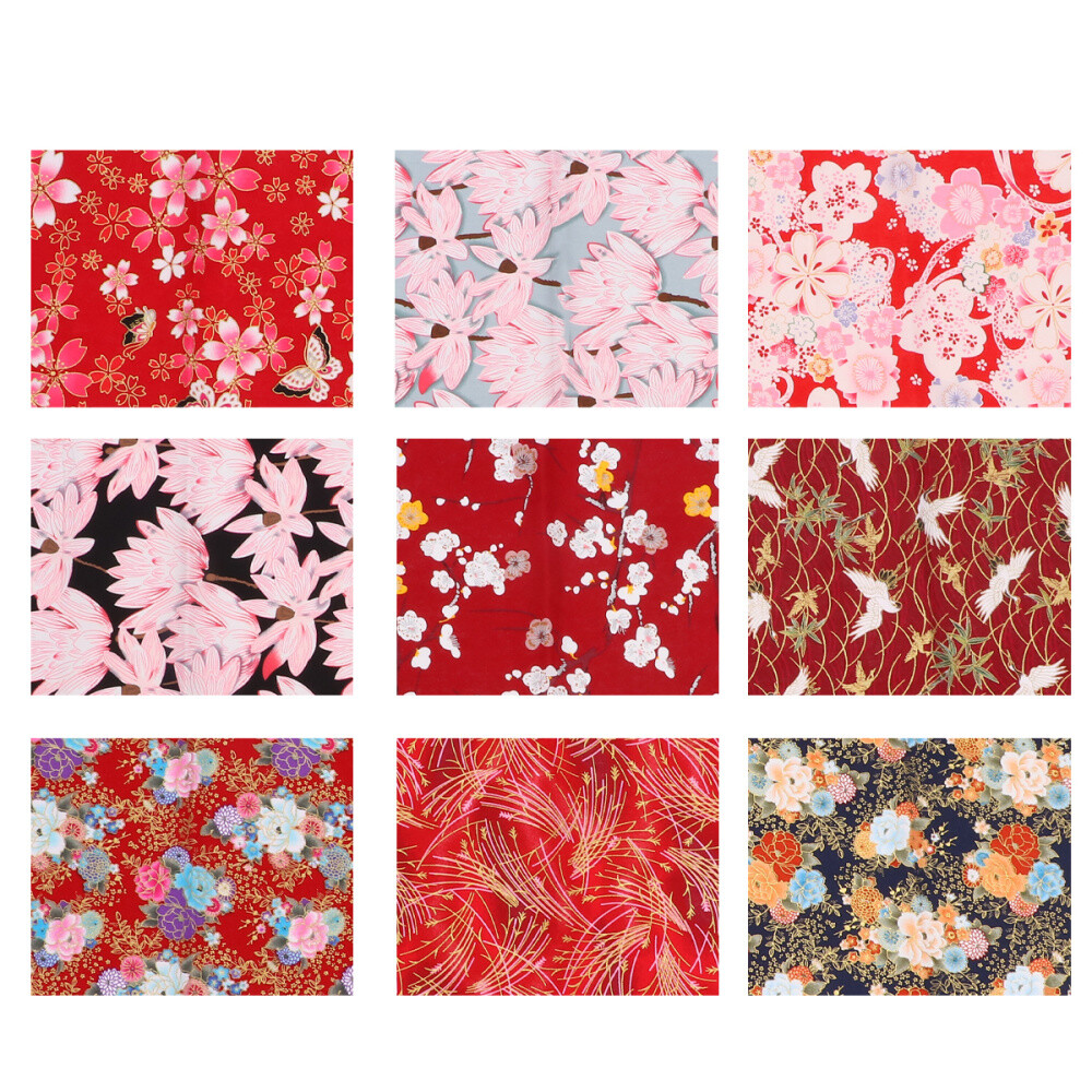 2 Sets Handgemachte Patchwork-Materialien Stoffe zum Nähen ...