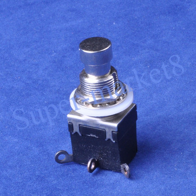 4pcs Guitar Effect Pedal Tap Tempo SPDT ON-ON Foot Switch Stomp Locked
