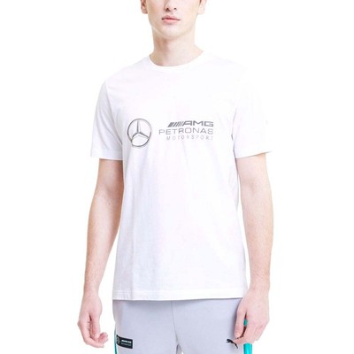 

Футболка Puma Mapm Crew Neck Logo Мужские повседневные топы размера  598042-03, Белый, Puma Mapm Crew Neck Logo T-Shirt