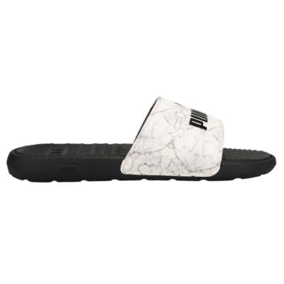 Мужские кроссовки Puma Cool Cat Marble Slides Размер 13 M Повседневная обувь 386814-01